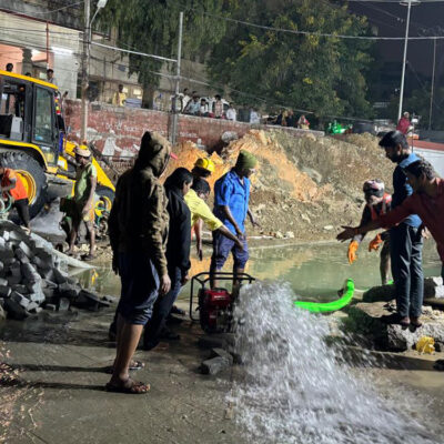 Hyderabad Faces Major Water Outage After NHAI Digging