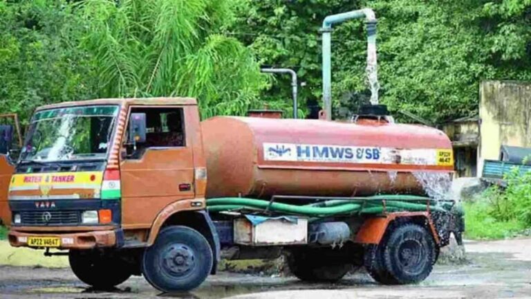 Hyderabad struggles as water tanker requests escalate