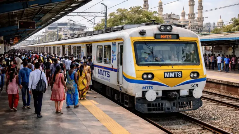 Hyderabad’s West Could See New Rail Lifeline as MMTS Extension Gains Momentum
