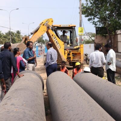 Chennai Pipeline Work Raises Civic Service Concerns