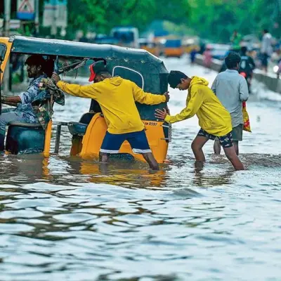 Chennai Rain Alert Raises Urban Flood Concerns