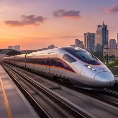 Chennai Hyderabad Rail Corridor May Cut Flights