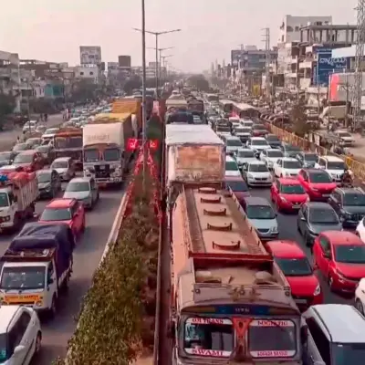 Hyderabad Traffic Diversions Disrupt Uppal Commuters