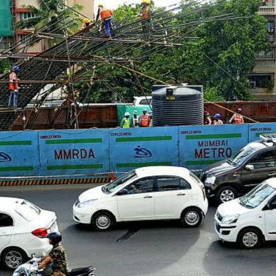 Mumbai Metro Barricade Removal Eases Monsoon Traffic