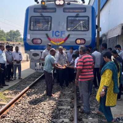 Chennai Rail Works Disrupt Suburban Commutes