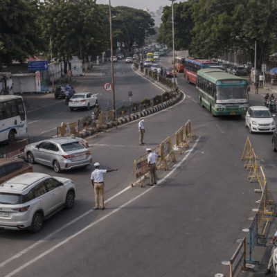 Chennai traffic diversion August 15