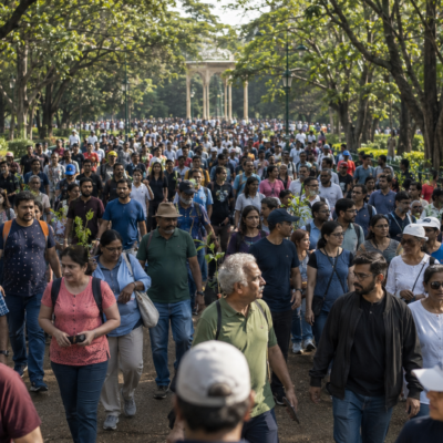 Bengaluru park protest