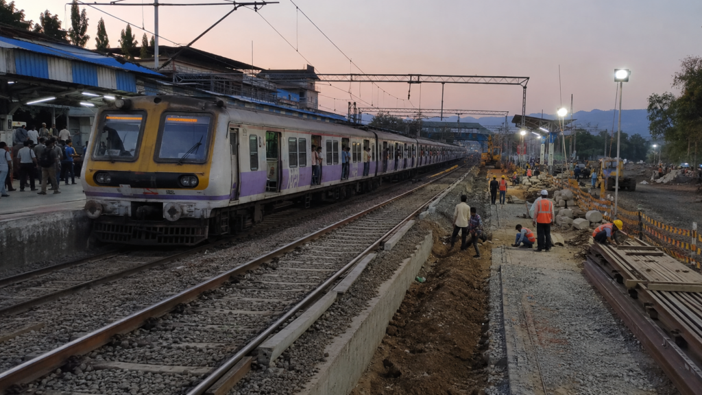 Titwala rail block