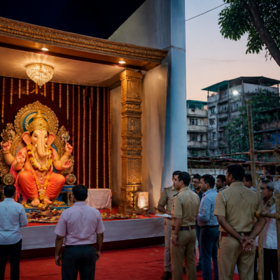 Ganeshotsav mandap in Mira Bhayandar subject to new restrictions on unauthorised advertisements