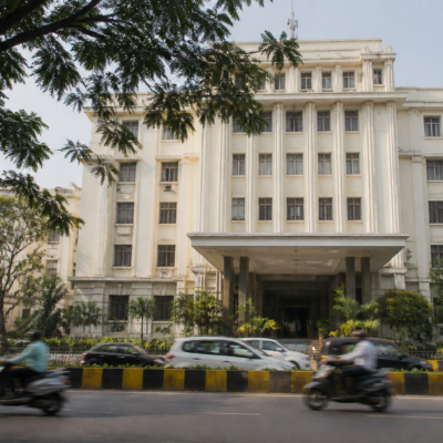 Thane Municipal Corporation headquarters representing the appointment of Nitin Rathod as additional commissioner