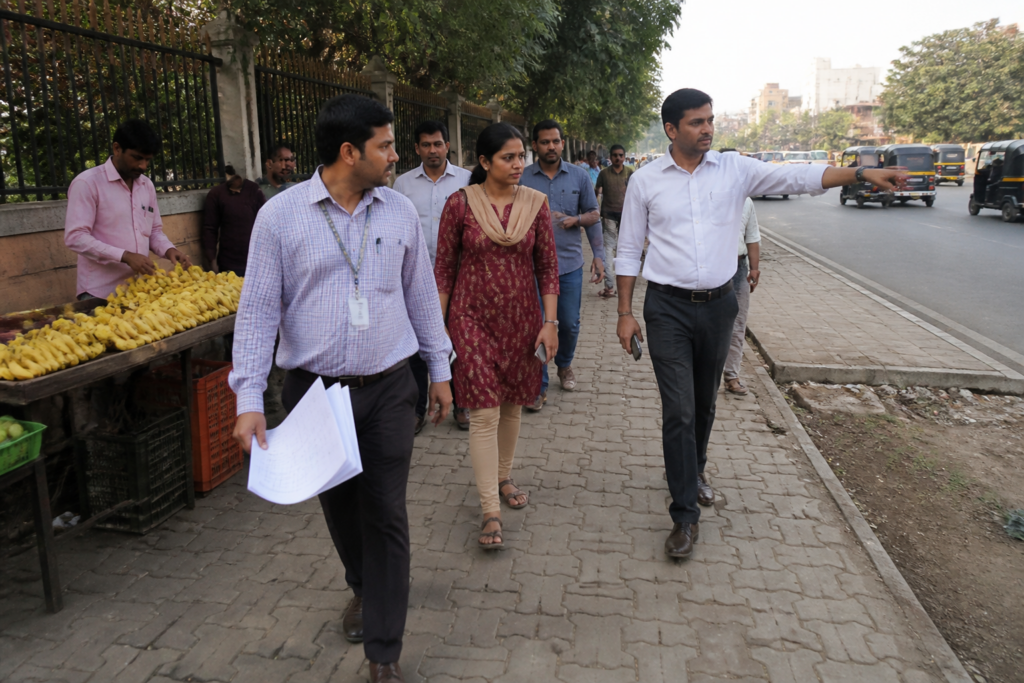 Navi Mumbai Municipal Corporation building linked to enforcement against paan shops near schools