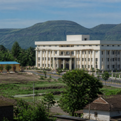 Palghar Zilla Parishad office representing the redistribution of supplementary development funds across talukas