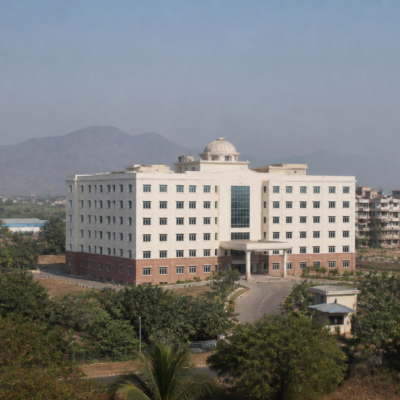 Palghar Zilla Parishad building representing the reallocation of 15th Finance Commission supplementary funds