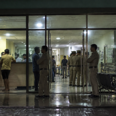 Exterior of a hospital in Palghar where a dispute over Govinda treatment bills led to a police complaint