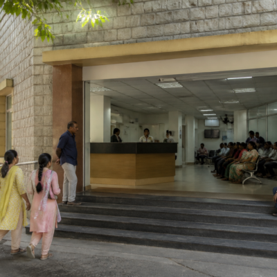 Bowring and Lady Curzon Hospital in Bengaluru, where a DNA desk is collecting samples from relatives of people missing after Nepal floods