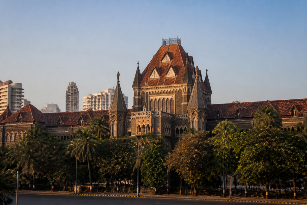 Bombay High Court building in Mumbai, associated with the appointment of Justice Mahesh Chandra Tripathi as chief justice