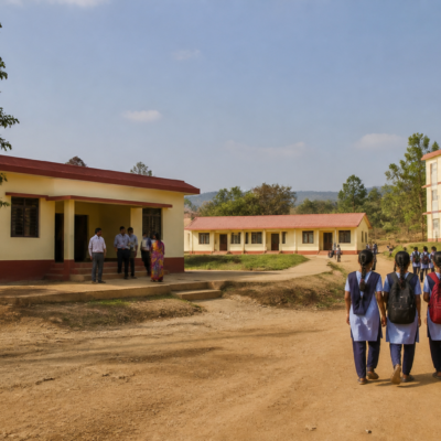 Ashram school campus in Karnataka serving tribal students amid widespread staff vacancies