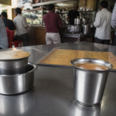 A cup of coffee and tea served at a Bengaluru hotel amid reported price increases