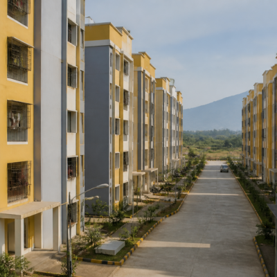 MHADA PMAY housing buildings in Khoni-Shirdhon proposed for Mumbai mill workers