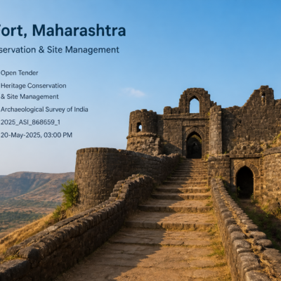 Laling Fort heritage site in Maharashtra with emphasis on architecture and terrain for site management consultancy
