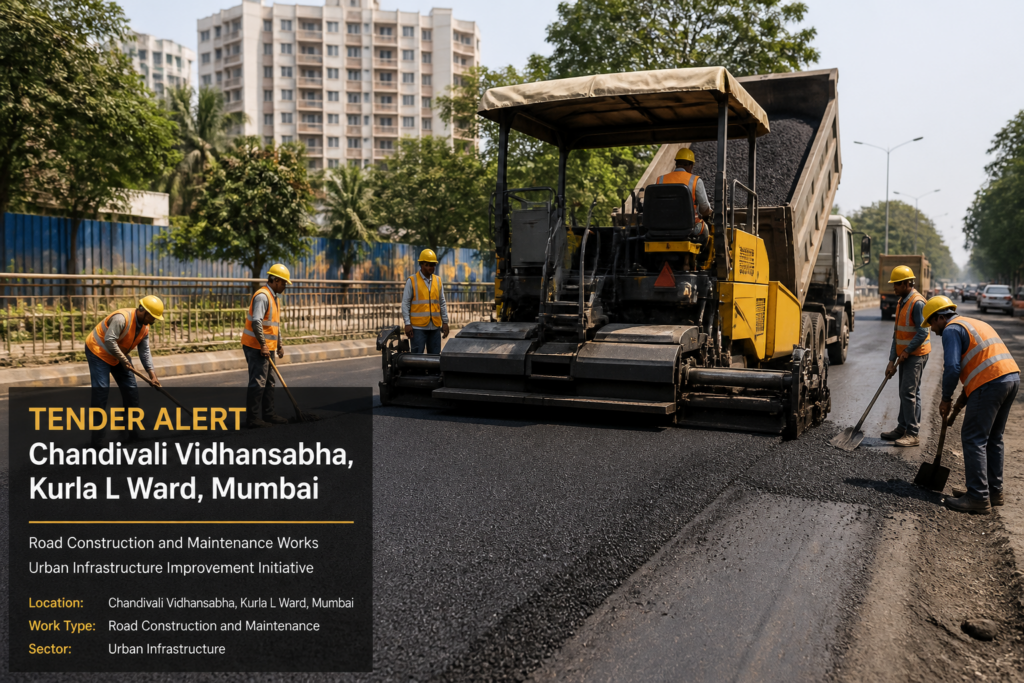 Road maintenance and civil works in Chandivali Vidhansabha, Kurla L Ward, Mumbai urban infrastructure