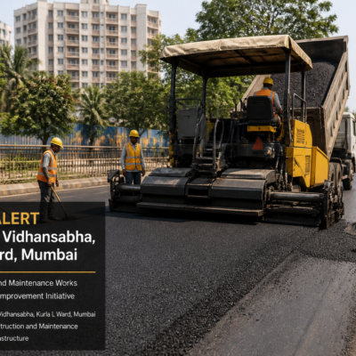 Road maintenance and civil works in Chandivali Vidhansabha, Kurla L Ward, Mumbai urban infrastructure