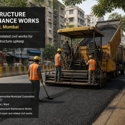 Civil works maintenance project in Chandivali Vidhansabha beat no.156 L Ward, Mumbai