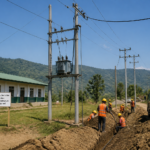 Electrical infrastructure development for external electrification works at North-East Christian University, Nagaland