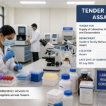 Laboratory reagents and consumables for government hospital laboratory tender in Assam, 2026