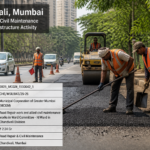 Road and civil works maintenance activity in Chandivali Vidhansabha beat no.159, Mumbai municipal ward