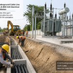 Construction of 11 kV underground spur line and 800 kVA substation at Tulip Estate, Assam