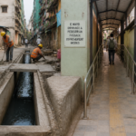 Urban drainage and pedestrian passage infrastructure in Mumbai E Ward under government civil works project
