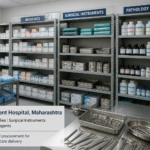 Medical supplies and surgical instruments in government hospital representing District Hospital Akola medical supply tender