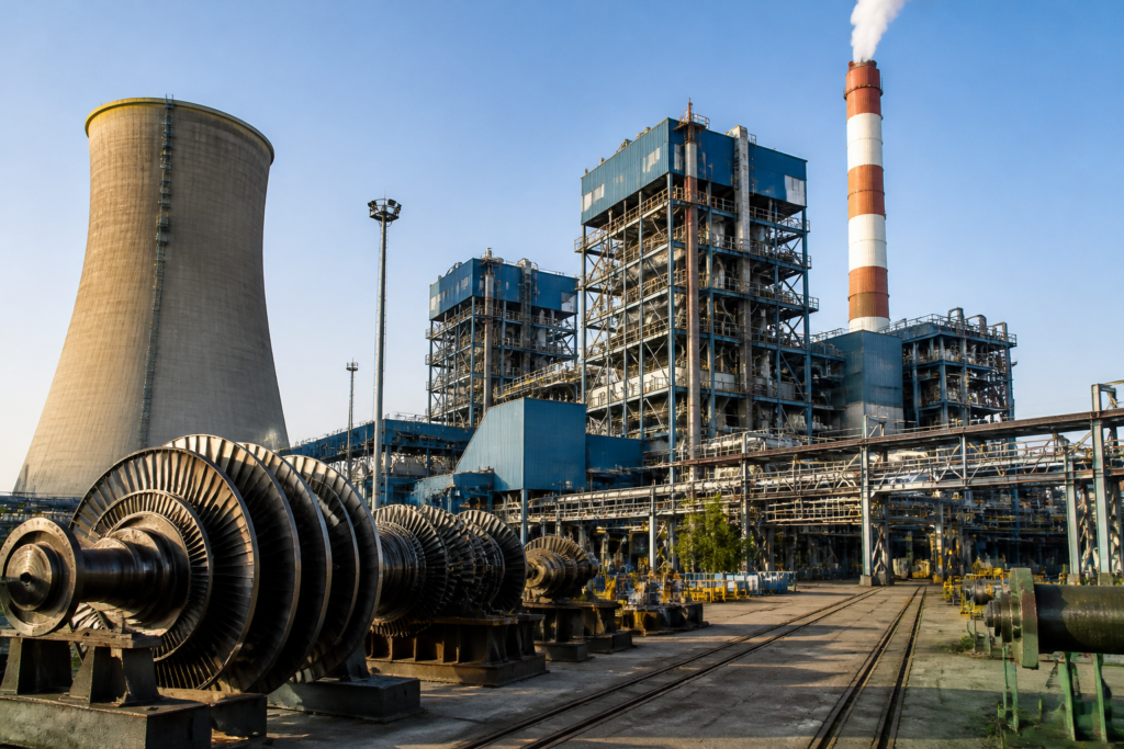 BHEL Q2 results represented by industrial power infrastructure and engineering equipment