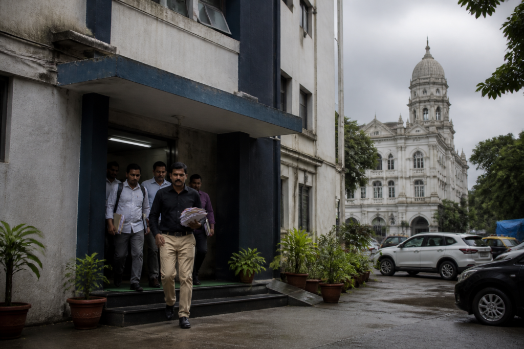 Mumbai Crime Branch investigation linked to a fake caste certificate case involving a former BMC corporator