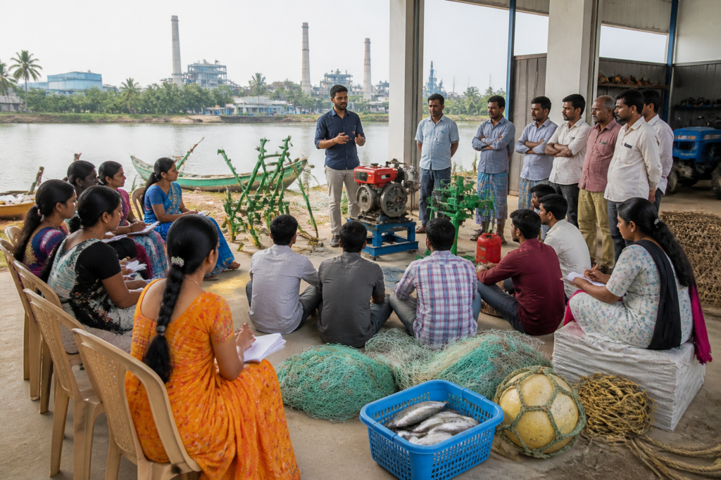 Anakapalli skill development centre initiative for local youth and community livelihoods