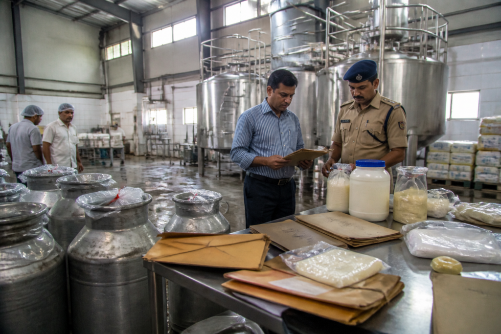 ED asset attachment in the TTD ghee adulteration case involving dairy firms and Tirupati supply chains