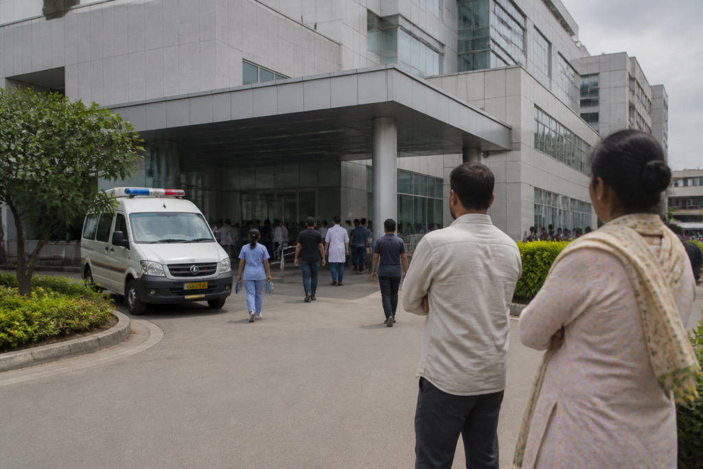 Greater Noida hospital FIR case involving Green City Hospital in Delta-1