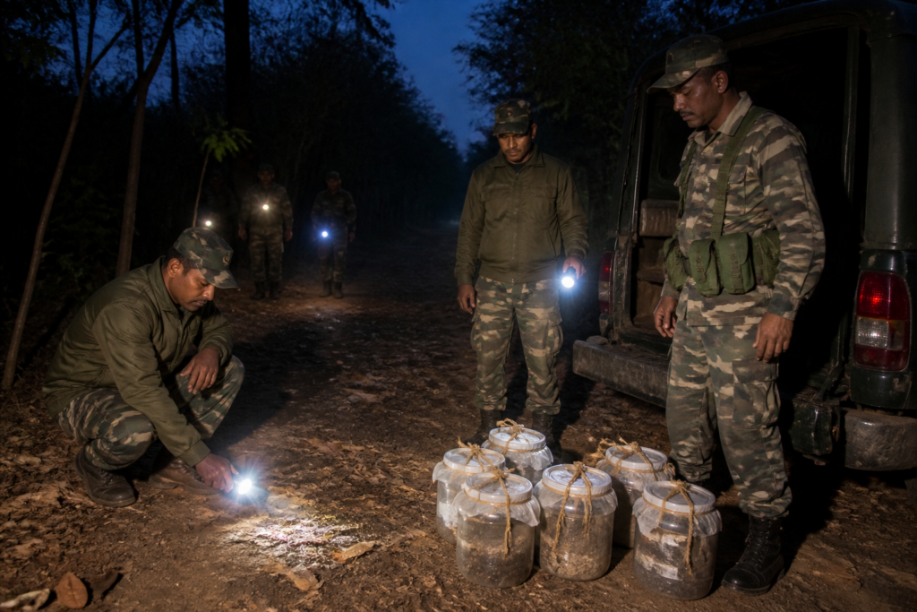 Forest officials seize bait bombs after wild boar poaching in Angul