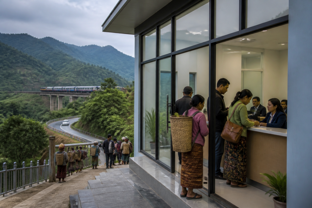 Mizoram banking access and railway connectivity discussed at a regional development conclave
