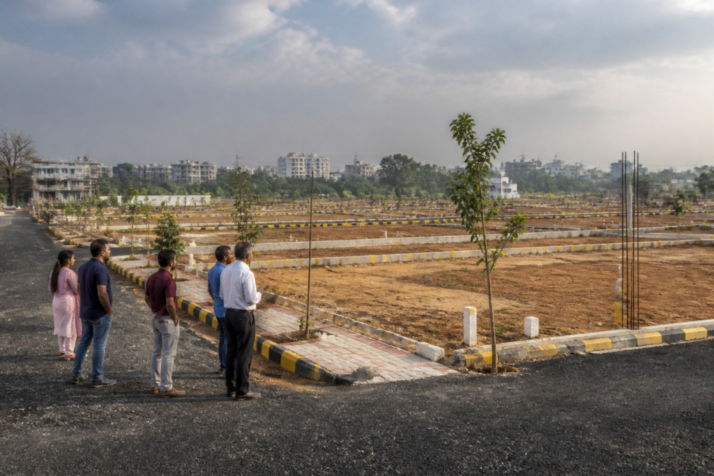 BDA Shivaram Karanth Layout residential site development in Bengaluru