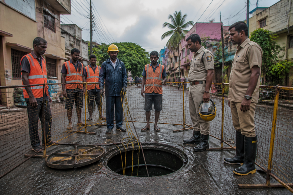 Chennai stormwater drain deaths after two workers inhaled toxic gas in Kodungaiyur