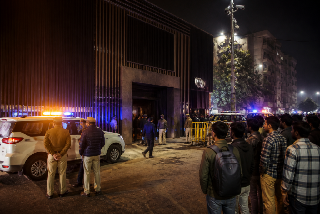 Delhi nightclub assault investigation near Ashok Park Metro station