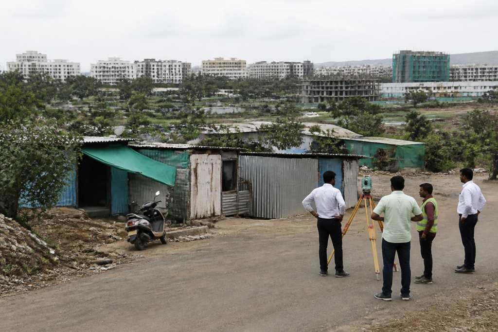Bavdhan demolition stay case involving temporary structures on plots in Pune