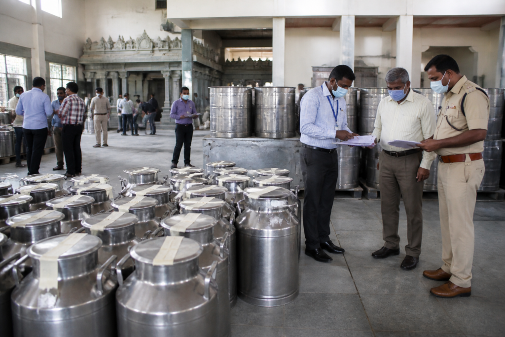 ED action in the TTD ghee adulteration case involving seized assets and Tirumala temple supply chains
