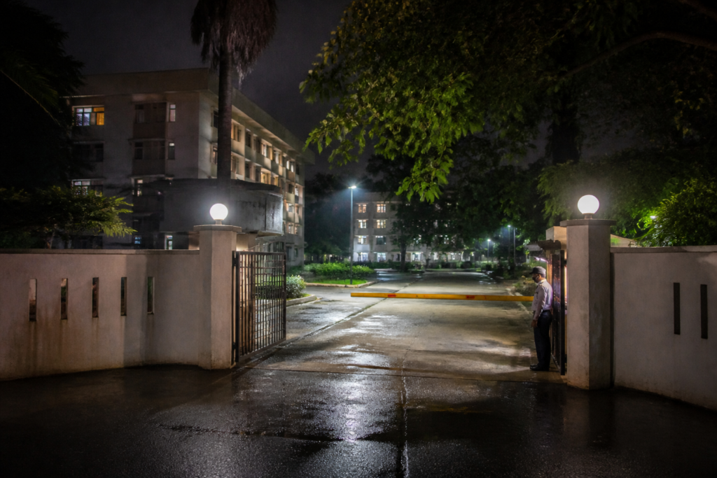 Pune University hostel building linked to a reported night-entry case