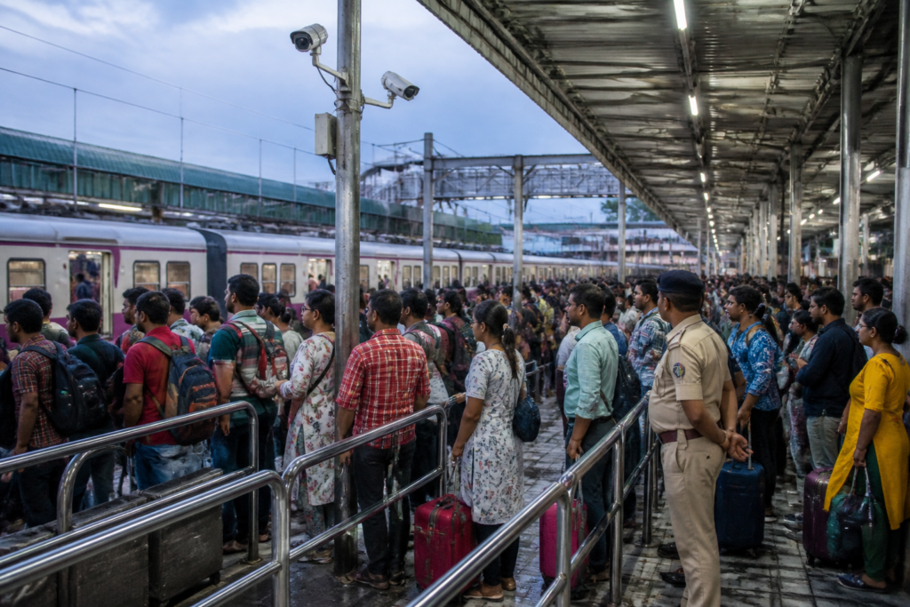 Eastern Railway special trains and crowded festive-season passenger facilities in Kolkata