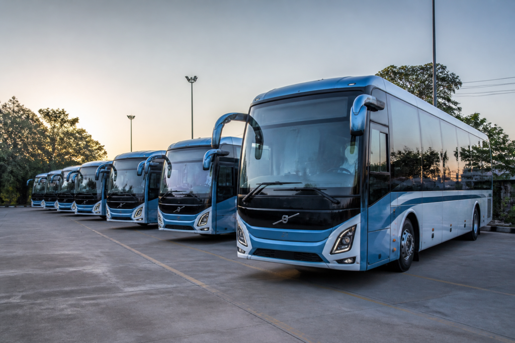 MSRTC bus order for Volvo seater and sleeper buses serving Maharashtra intercity routes