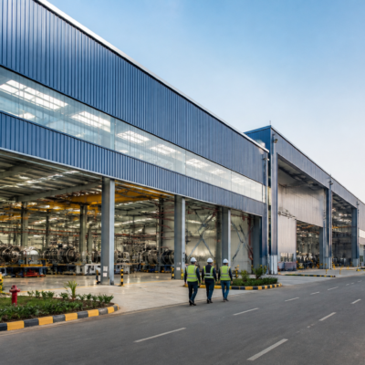 Hoskote aerospace facility with industrial manufacturing infrastructure in Bengaluru