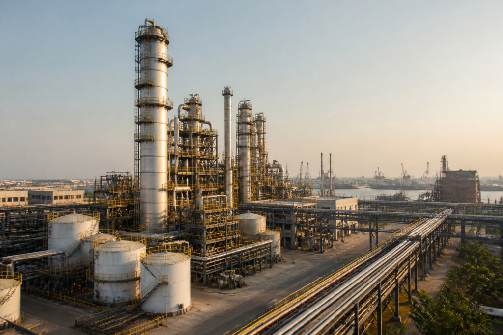 Haldia phenol acetone plant within West Bengal’s petrochemical complex